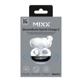 MIXX Headphone Hybrid Charge 2 In-Ear TWS Qi White #2