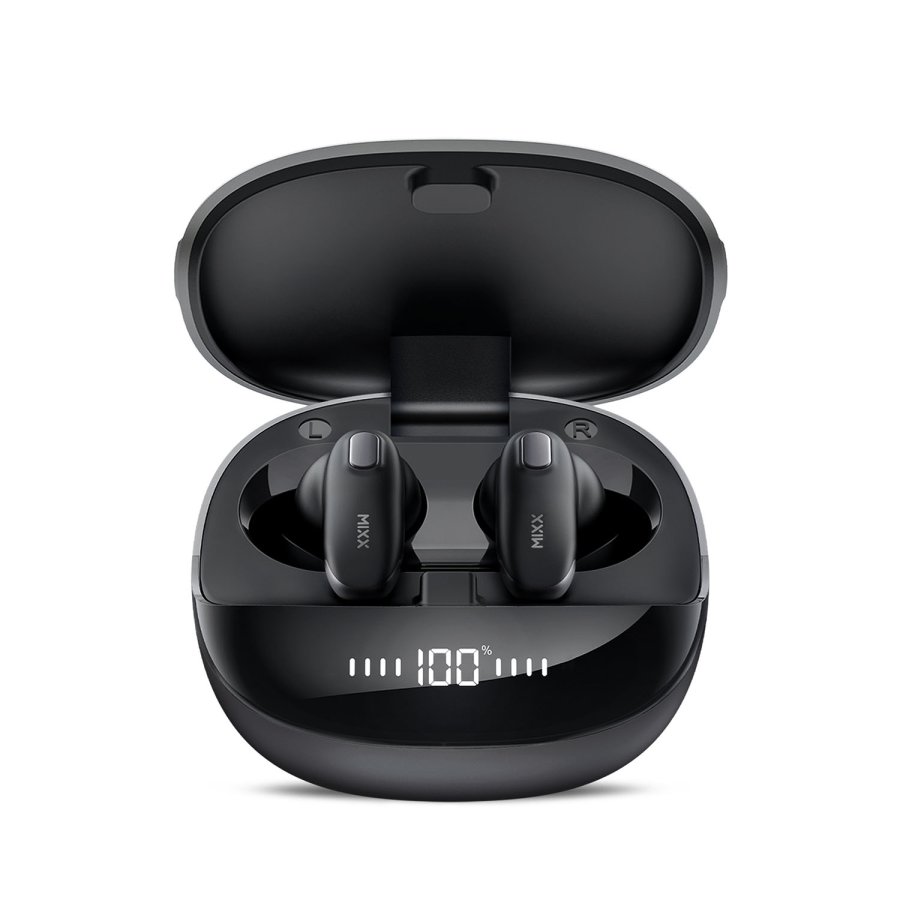 MIXX Headphone Mini Charge 2 In-Ear TWS Qi Black #1