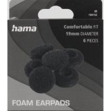 HAMA Replacement Ear Pads 19mm 6-pack #2