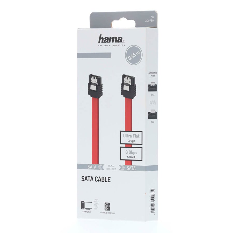 HAMA Cable SATA Serial-ATA III 6 Gbit/s Internal 0.45m #2