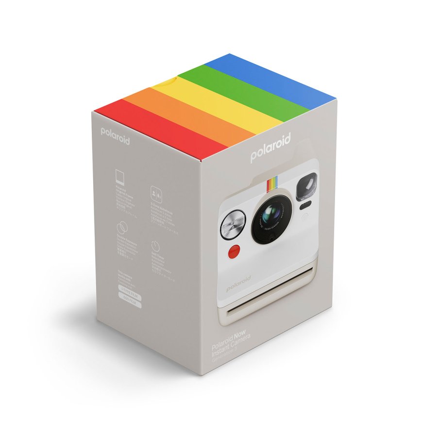 POLAROID Camera Now Gen. 3 Pebble White #2